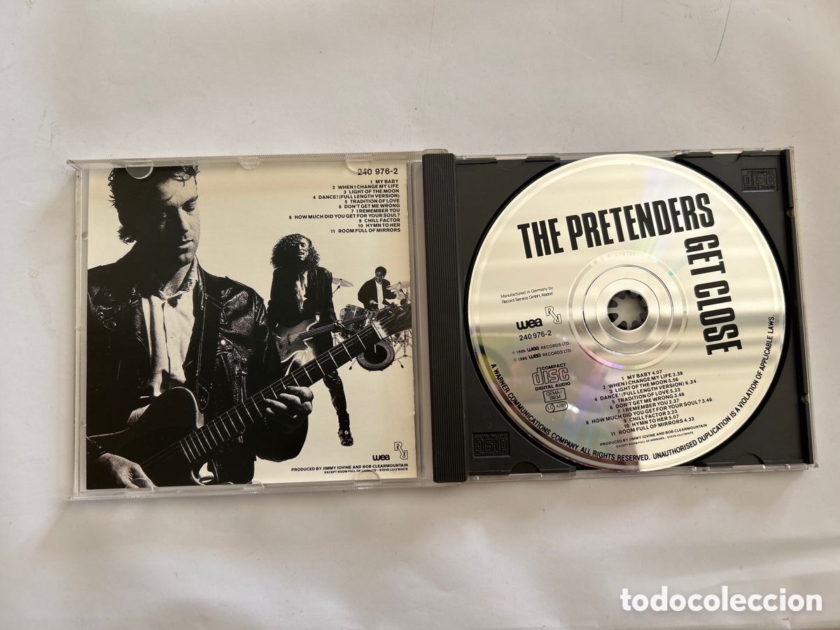 CDs de m&uacute;sica: THE PRETENDERS GET CLOSE - Foto 2