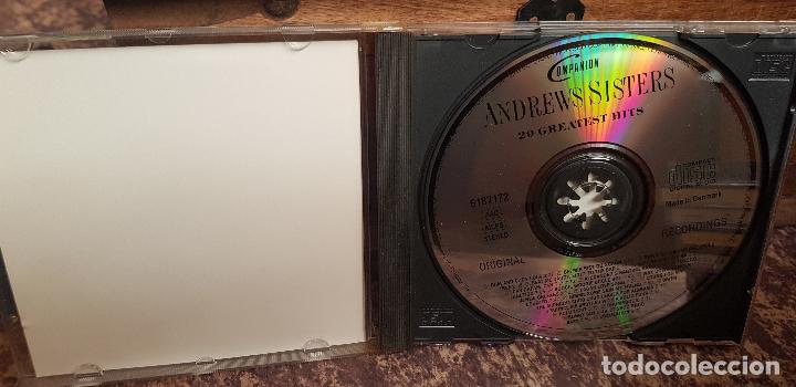 CDs de m&uacute;sica: ANDREWS SISTERS - Foto 2