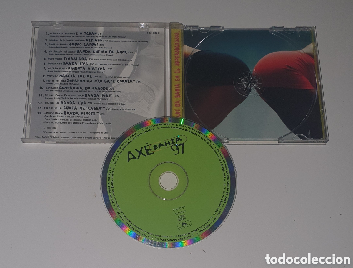 CDs de m&uacute;sica: RECOPILATORIO / CD / AXE BAHIA 97 - Foto 2