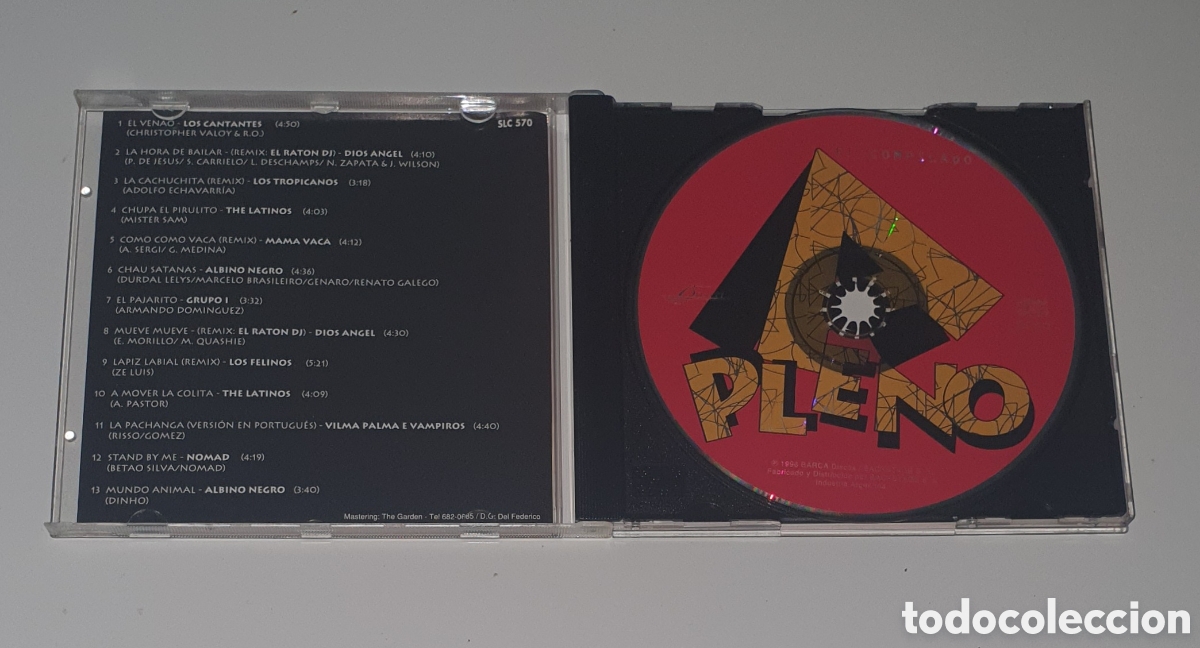 CDs de m&uacute;sica: RECOPILATORIO / CD / A PLENO - Foto 2