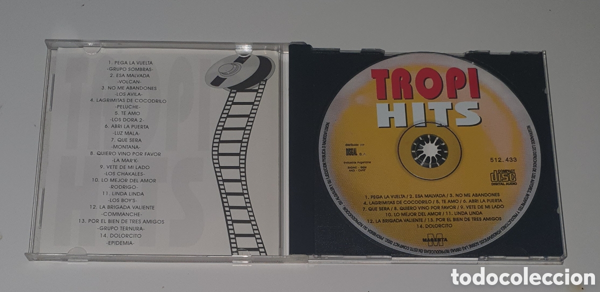 CDs de m&uacute;sica: RECOPILATORIO / CD / TROPI HITS - Foto 2