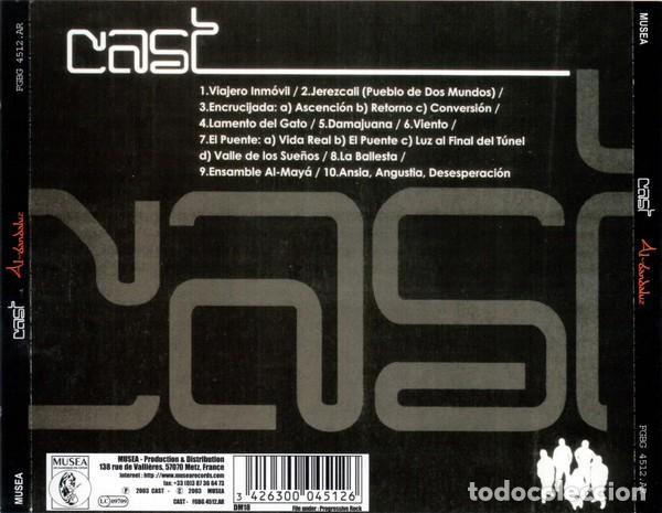 CDs de m&uacute;sica: Cast &ndash; Al-Bandaluz - Foto 2