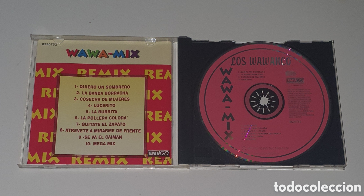 CDs de m&uacute;sica: LOS WAWANCO / CD / WAWA - MIX - Foto 2