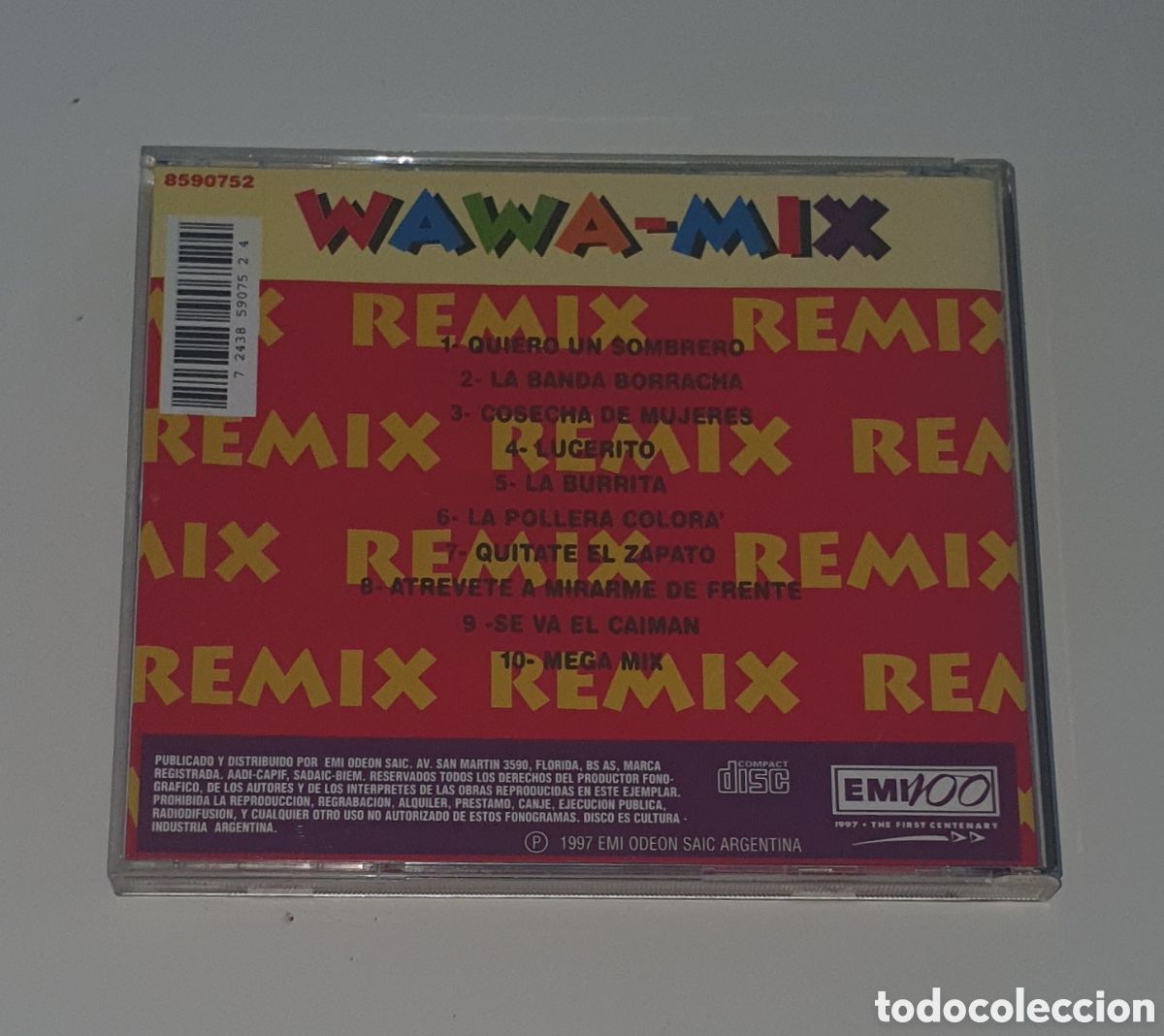 CDs de m&uacute;sica: LOS WAWANCO / CD / WAWA - MIX - Foto 3