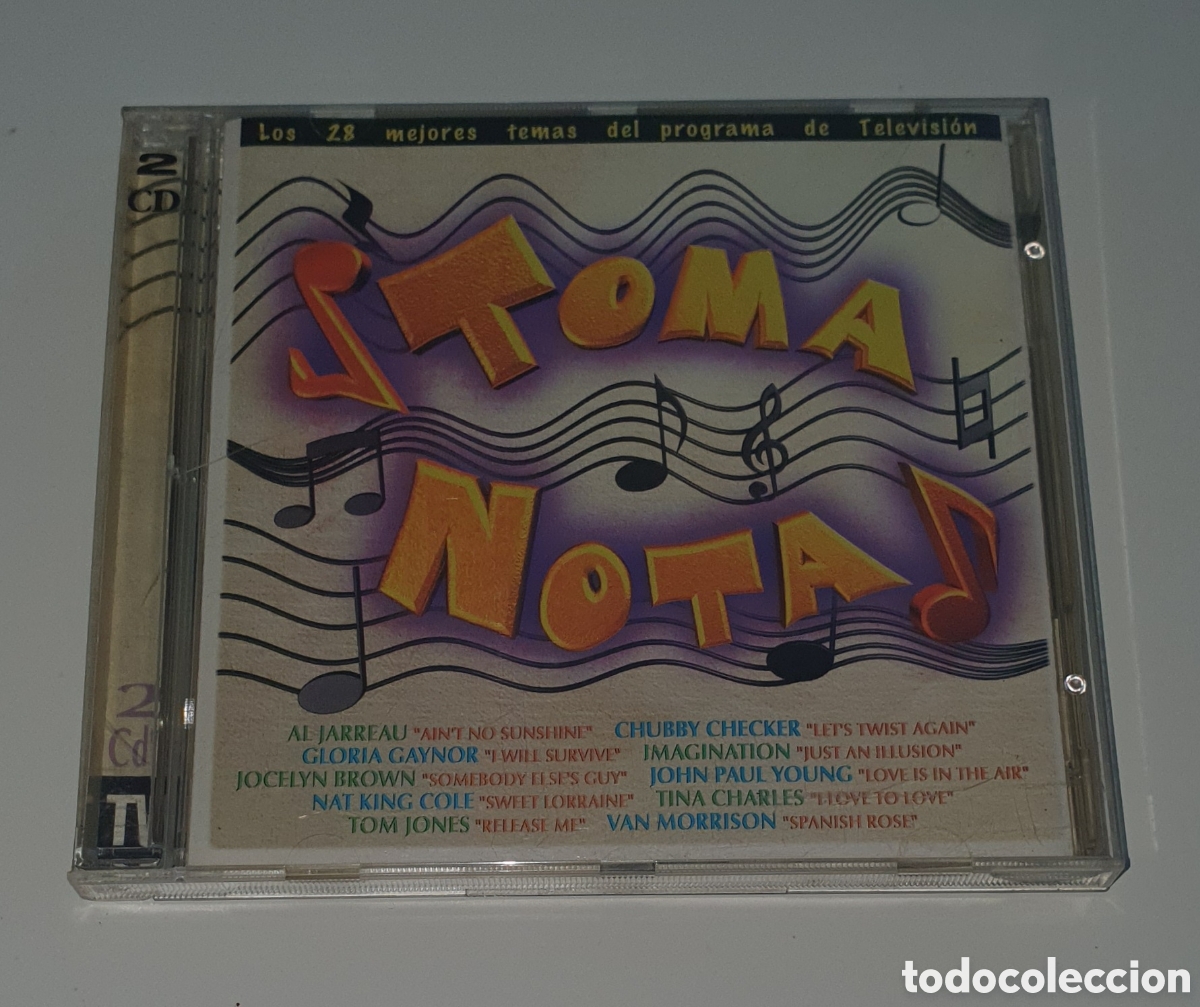 CDs de m&uacute;sica: RECOPILATORIO / 2CD / TOMA NOTA - Foto 1