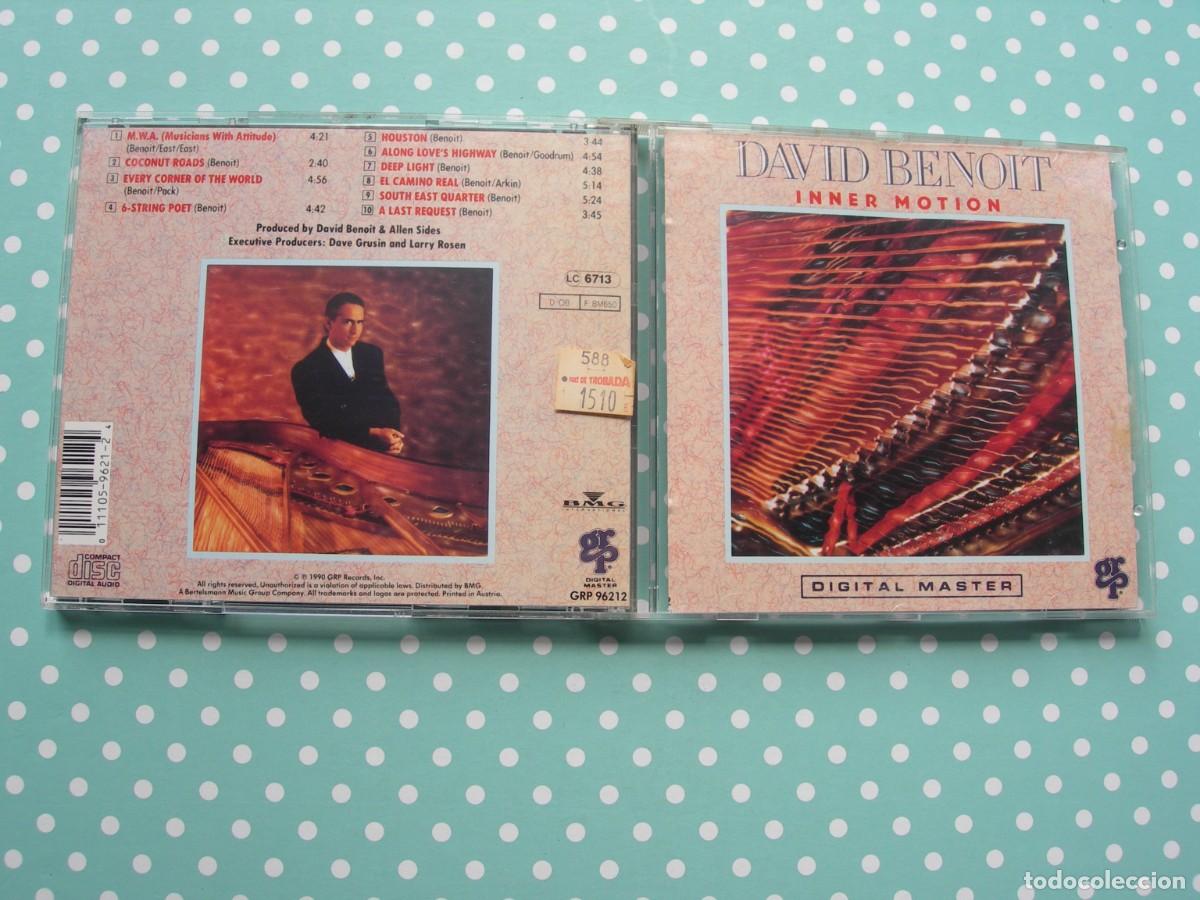 CDs de m&uacute;sica: DAVID BENOIT / INNER MOTION / CD / 10 TEMAS / JAZZ / COLECCI&Oacute;N PARTICULAR - Foto 1