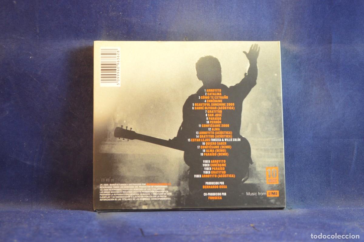 CDs de m&uacute;sica: FONSECA &ndash; GRATITUD - CD + DVD - Foto 2