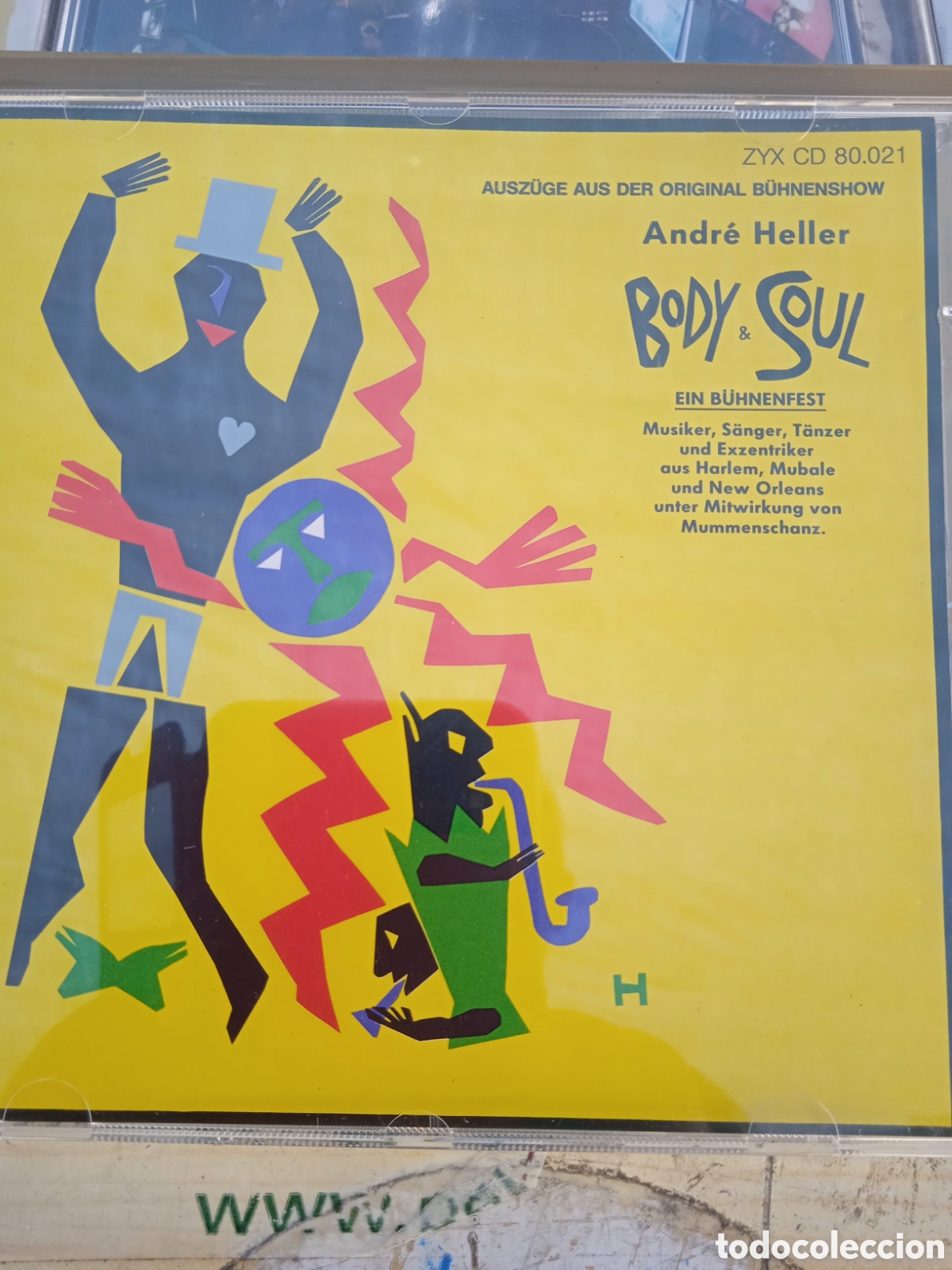 CDs de m&uacute;sica: Andre heller - body & soul. - Foto 1
