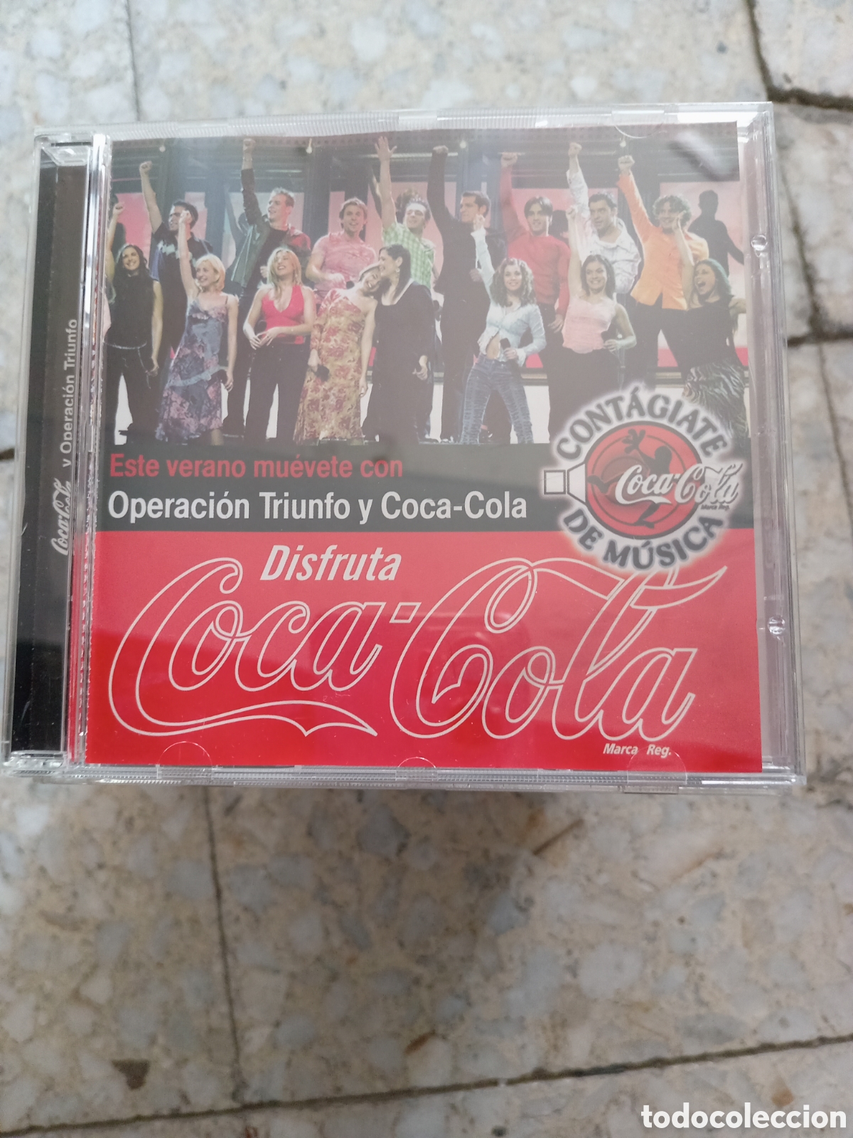 CDs de m&uacute;sica: CD OPERACION TRIUNFO COCA COLA 2002 - Foto 1