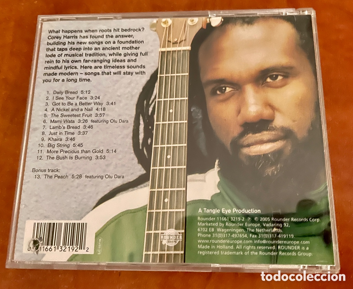 CDs de m&uacute;sica: Corey Harris - Daily Bread CD Rounder Records 2005 - Foto 2