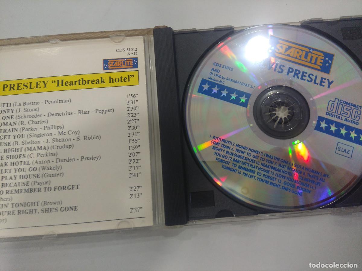 CDs de m&uacute;sica: ELVIS PRESLEY/HEARTBREAK HOTEL/CD. - Foto 2