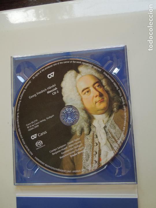 CDs de m&uacute;sica: H&Auml;NDEL - MESSIAH - FRIEDER BERNIUS - 2CD +LIBRETO - Foto 2