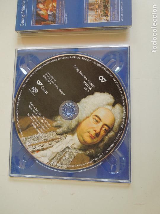 CDs de m&uacute;sica: H&Auml;NDEL - MESSIAH - FRIEDER BERNIUS - 2CD +LIBRETO - Foto 3