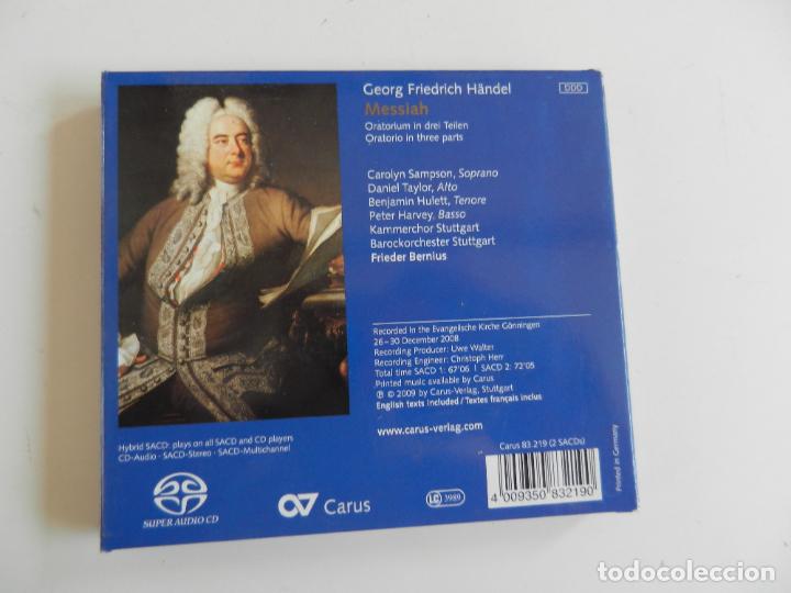 CDs de m&uacute;sica: H&Auml;NDEL - MESSIAH - FRIEDER BERNIUS - 2CD +LIBRETO - Foto 4
