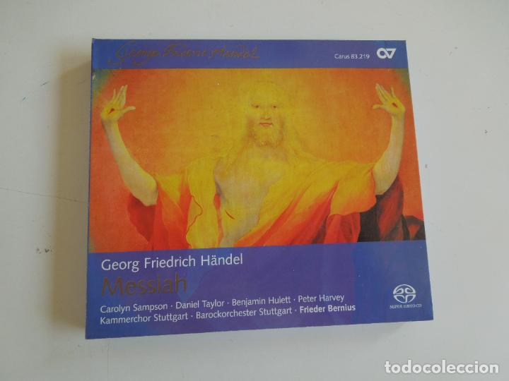 CDs de m&uacute;sica: H&Auml;NDEL - MESSIAH - FRIEDER BERNIUS - 2CD +LIBRETO - Foto 1