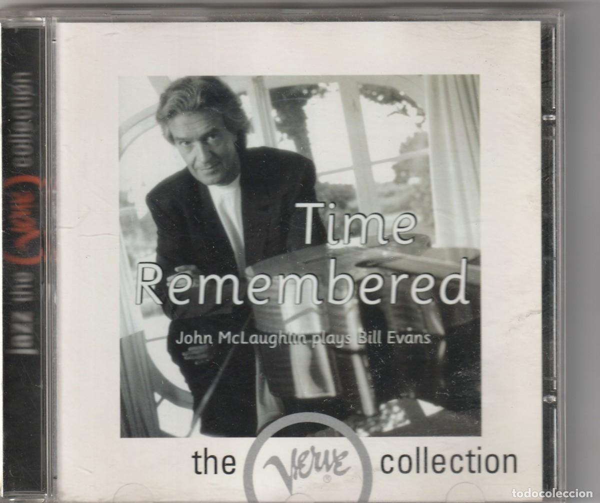 CDs de m&uacute;sica: JOHN MCLAUGHLIN - TIME REMEMBERED (CD VERVE 1996) - Foto 1
