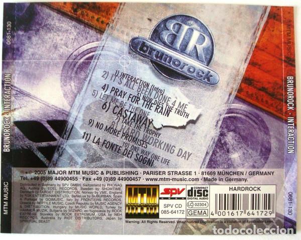 CDs de m&uacute;sica: Brunorock &lrm;&ndash; Interaction - CD - MTM Music &lrm;&ndash; 0681-130 (2995) - Foto 2