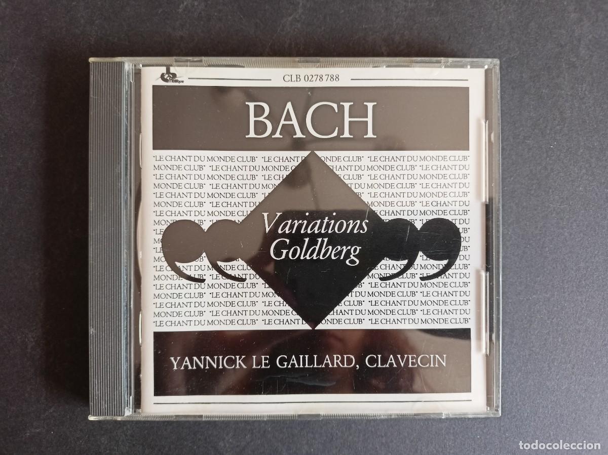 CDs de m&uacute;sica: BACH - Variations Goldberg - Yannick Le Gaillard, clavec&iacute;n - Foto 1
