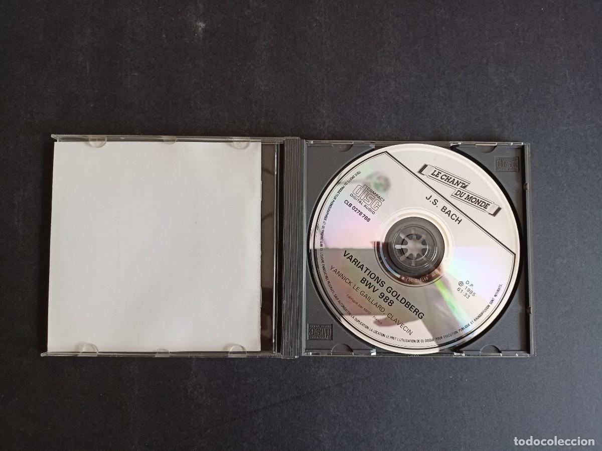 CDs de m&uacute;sica: BACH - Variations Goldberg - Yannick Le Gaillard, clavec&iacute;n - Foto 3