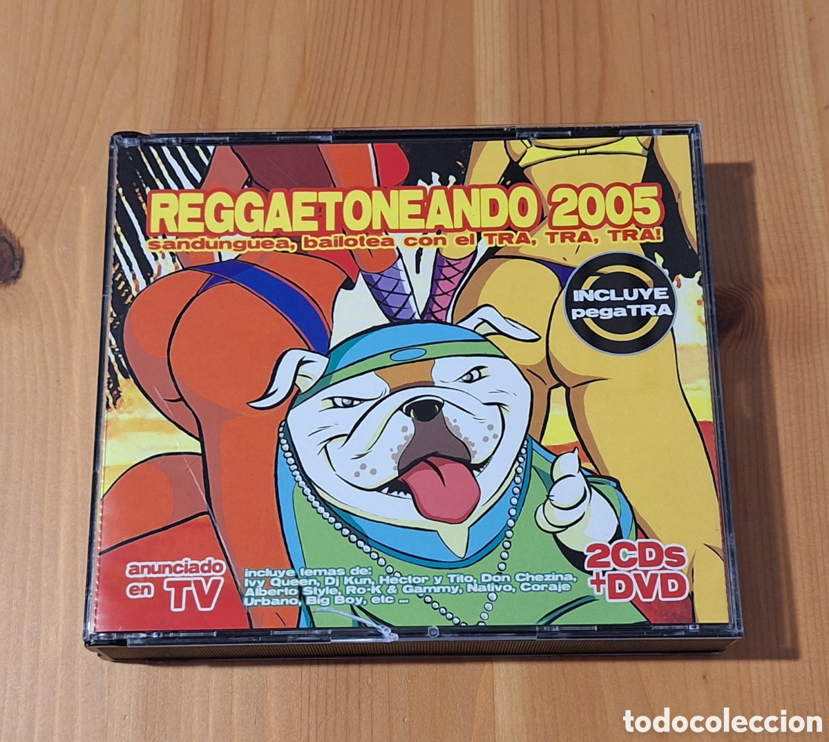 CDs de m&uacute;sica: Reggaetoneando 2005 doble cd + dvd - Foto 1