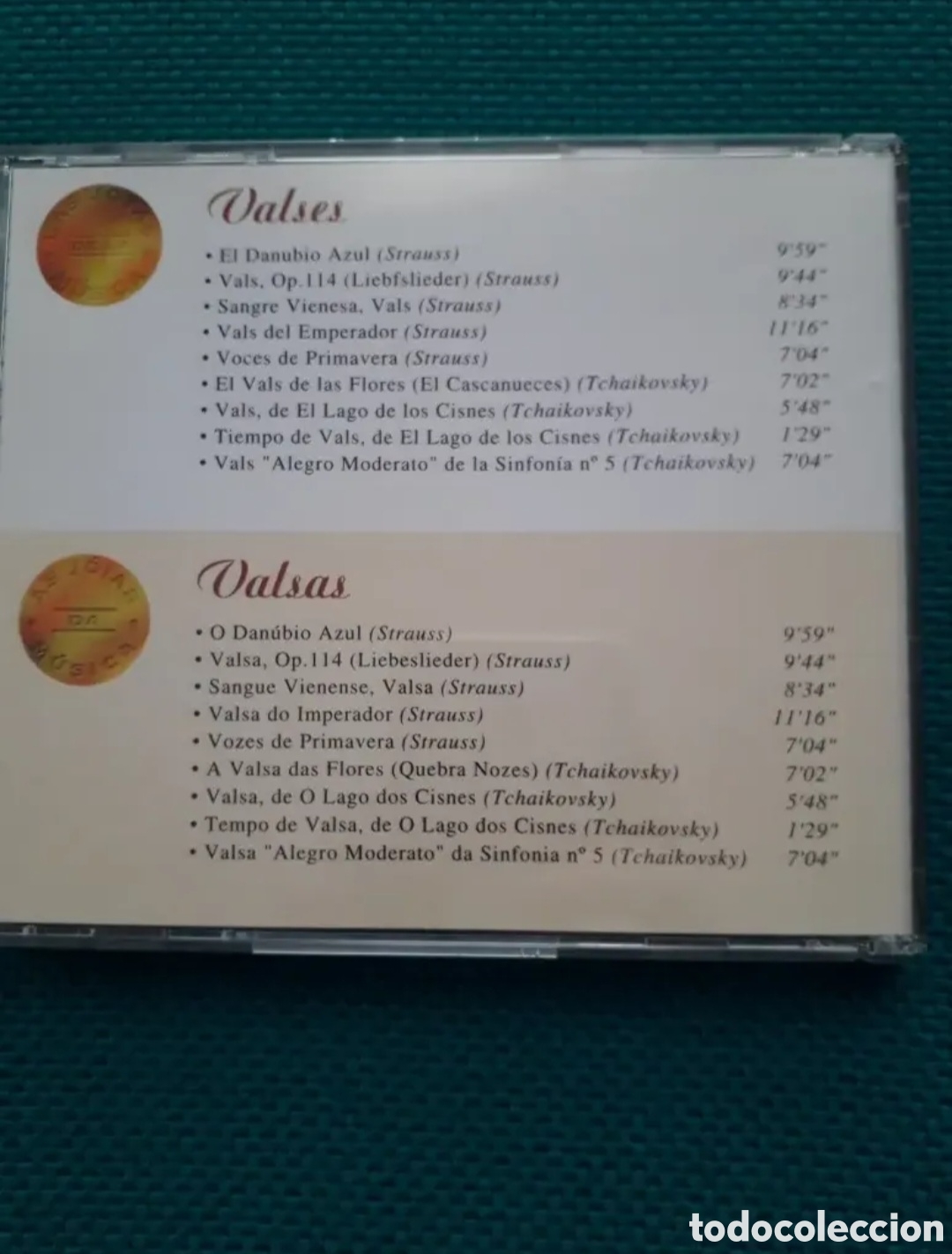 CDs de m&uacute;sica: Strauss/Tchaikovsky &rdquo;Valses&rdquo; - Foto 2