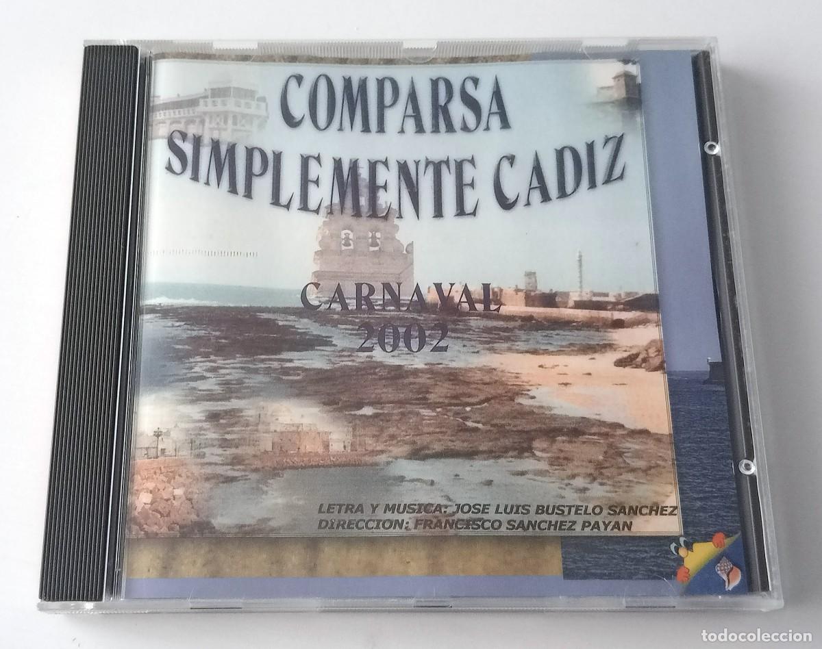 CDs de m&uacute;sica: CARNAVAL DE CADIZ 2002 - CD COMPARSA SIMPLEMENTE C&Aacute;DIZ - Foto 1