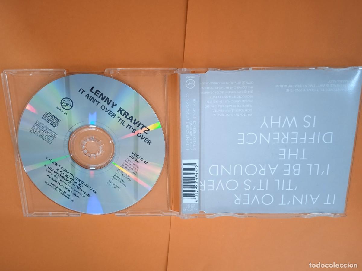 CDs de m&uacute;sica: CD Single Lenny Kravitz - It Aint Over Til Its over (3 temas) - Foto 2