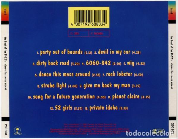 CDs de m&uacute;sica: The B-52s - Dance this mess around - Foto 2