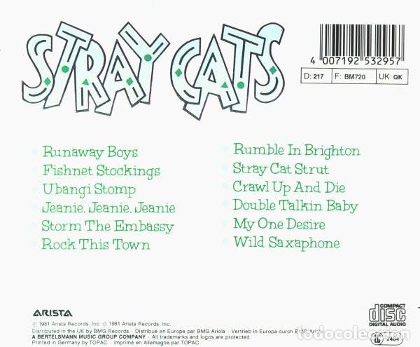CDs de m&uacute;sica: Stray Cats - Stray Cats - Foto 2