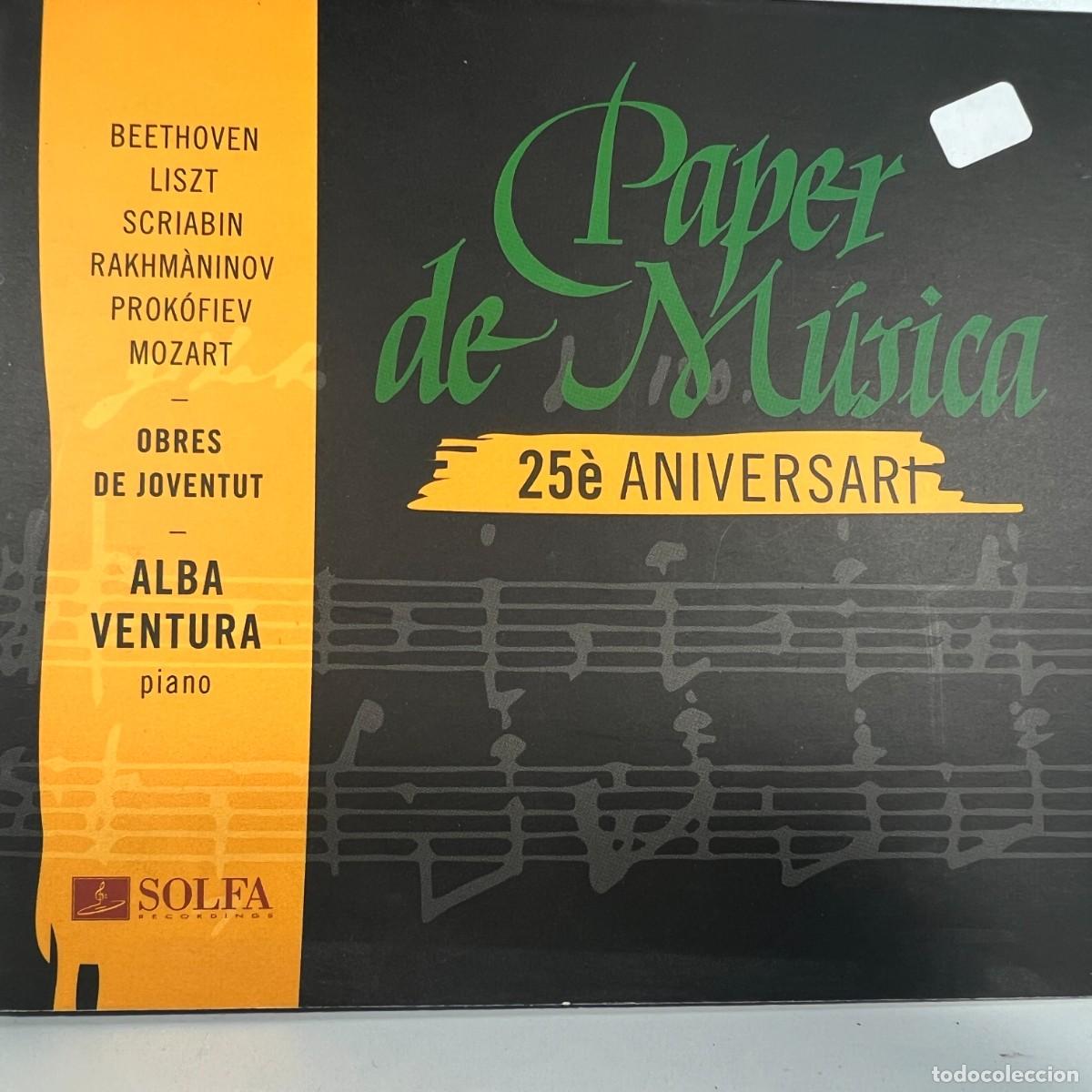 Music CDs: PAPER DE MUSICA - 25 ANIVERSARIO - ESTUCHE CARTON CONTIENE LIBRETO - CD