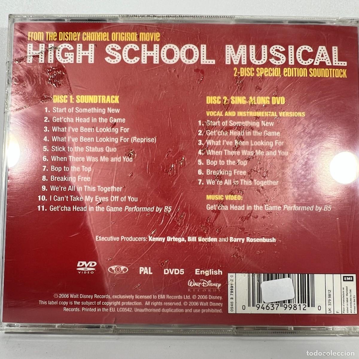 CDs de m&uacute;sica: HIGH SCHOOL MUSICAL - 2 CD - Foto 2