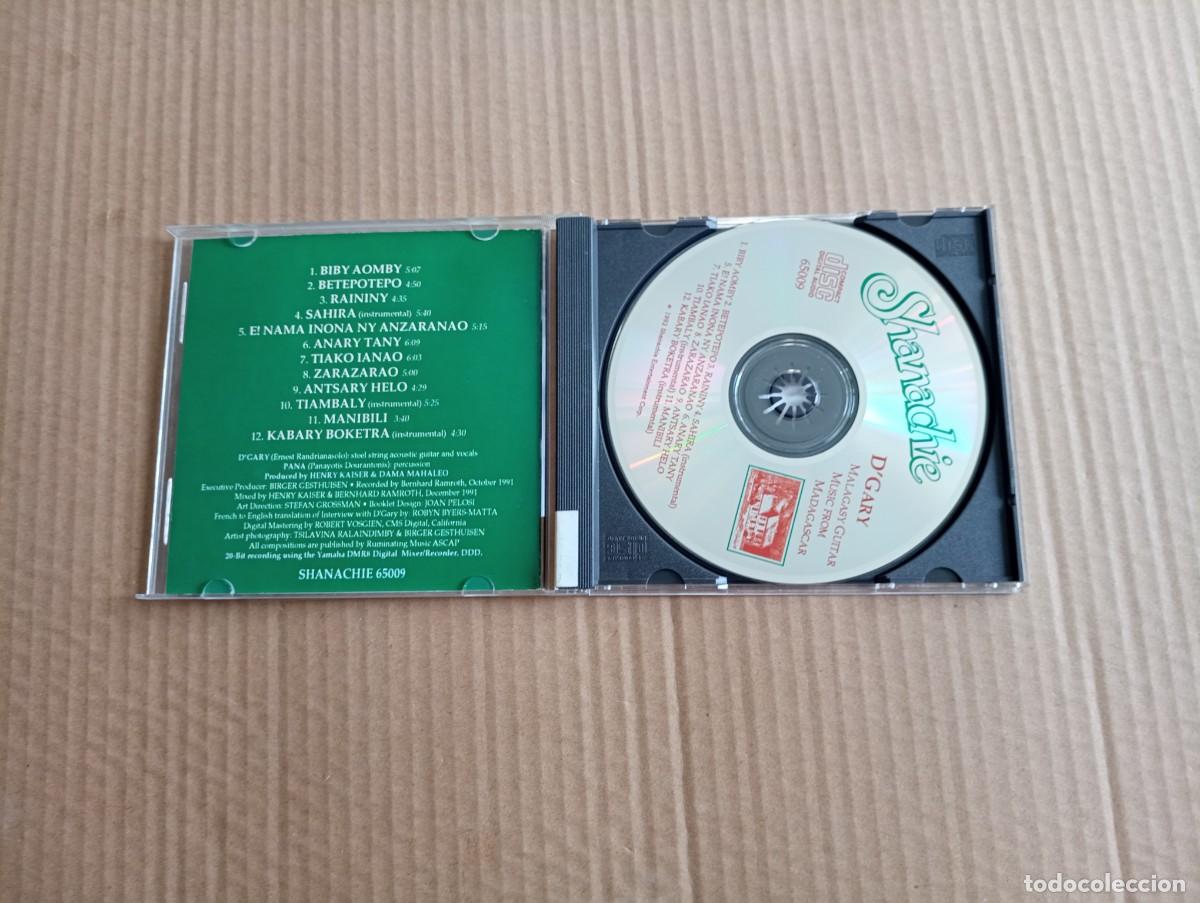 CDs de m&uacute;sica: D&acute;GARY - MALAGASY GUITAR CD 1992 FOLK MADAGASCAR - Foto 2