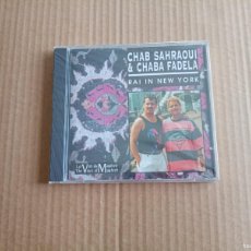CDs de Música: CHAB SAHRAOUI & CHABA FADELA - LIVE RAI IN NEW YORK CD NUEVO PRECINTADO 1992 FOLK ALGERIA