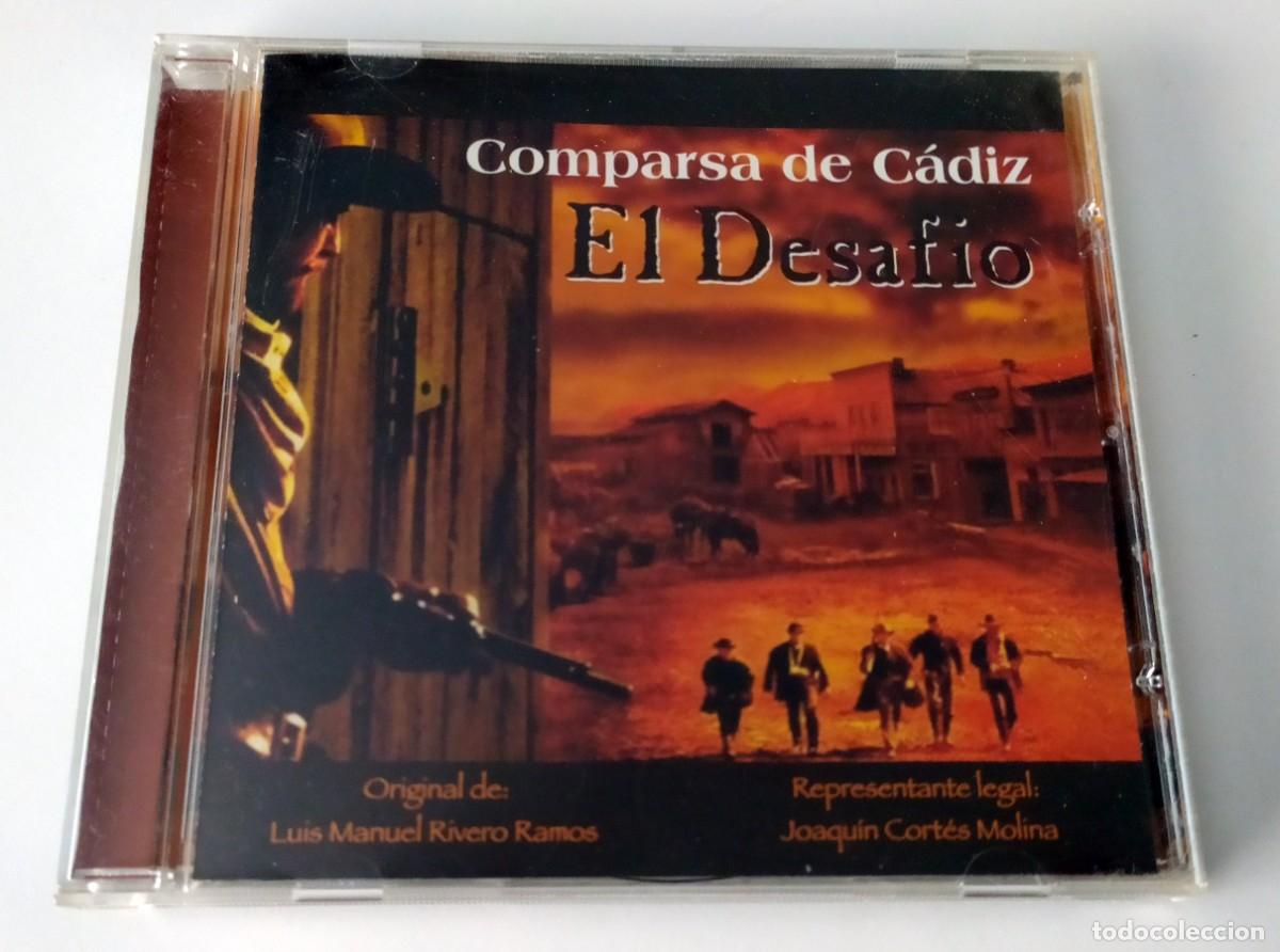 CDs de m&uacute;sica: CARNAVAL DE CADIZ 2007 - CD COMPARSA EL DESAF&Iacute;O (LUIS RIVERO) - Foto 1
