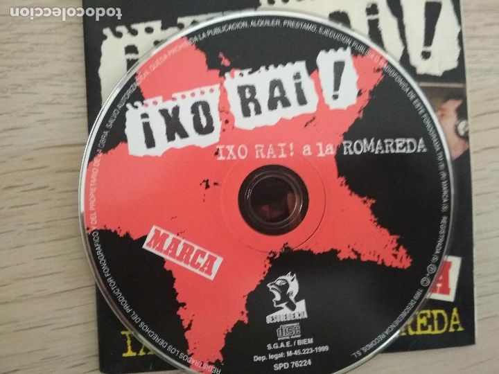 CDs de m&uacute;sica: Ixo Rai! &lrm;&ndash; a la ROMAREDA, CD CON 4 TEMAS - Foto 5