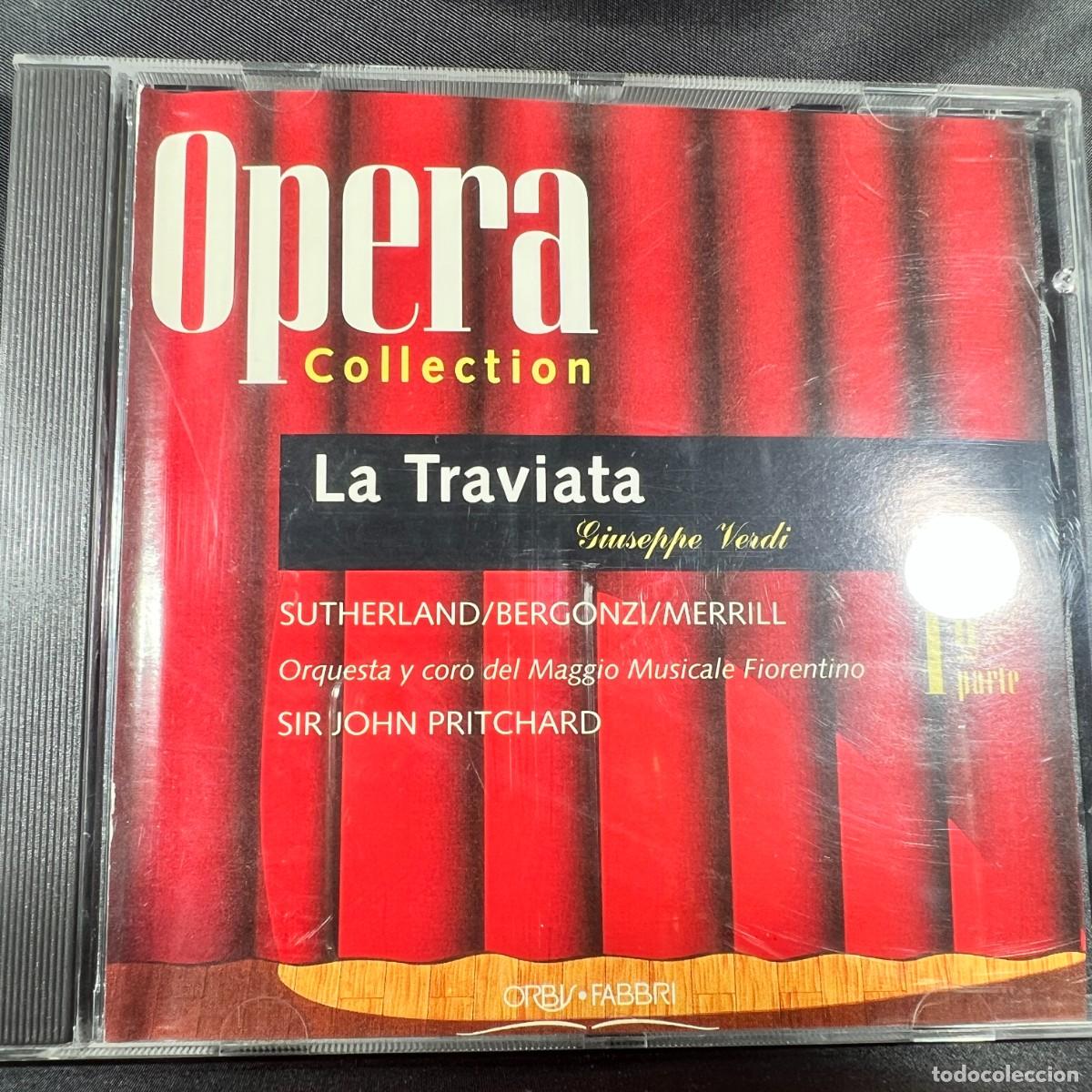 CDs de m&uacute;sica: VERDI - LA TRAVIATA 1&ordf; Y 2&ordf; PARTE - CD - Foto 1