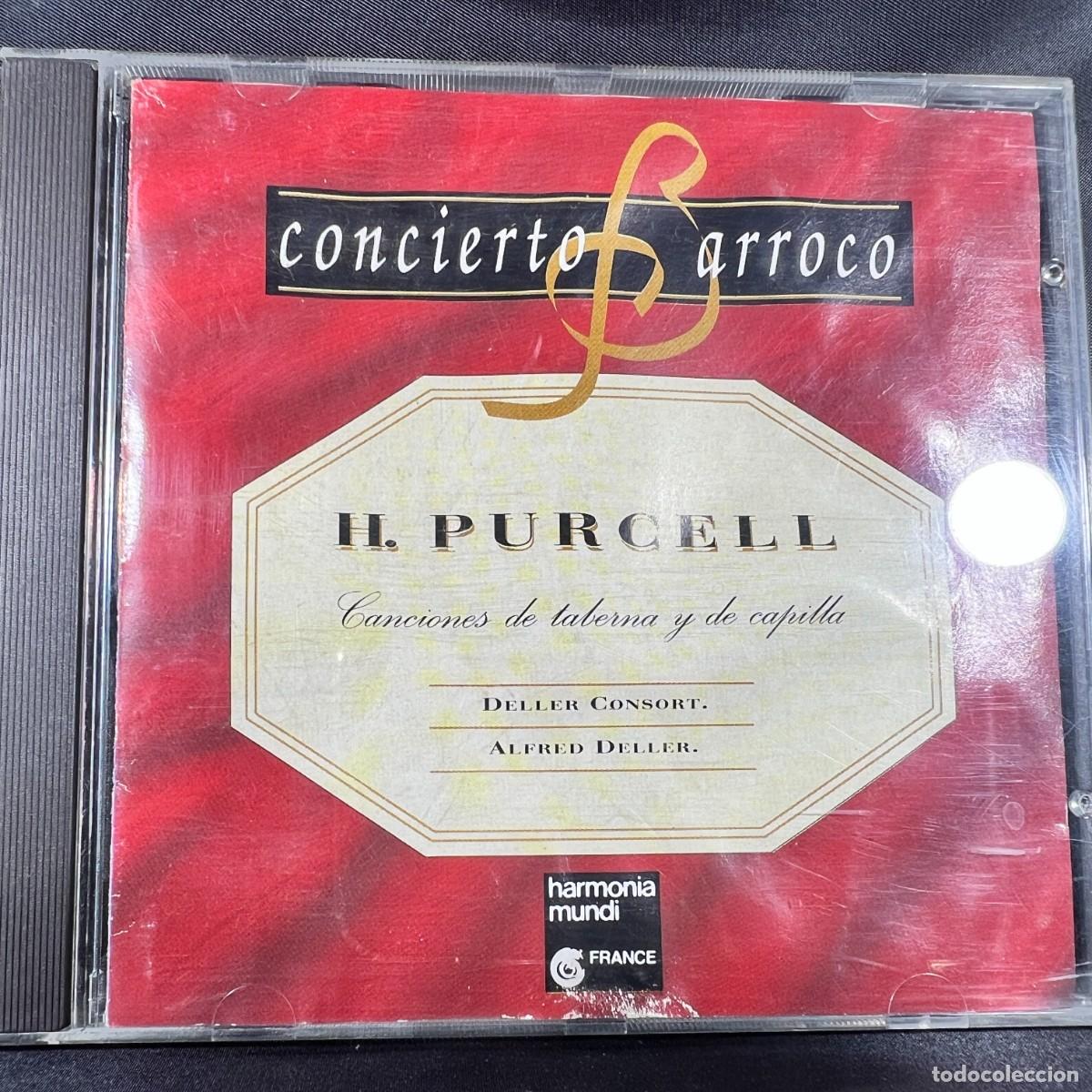 CDs de m&uacute;sica: H. PURCELL - CANCIONES DE TABERNA Y DE CAPILLA - CD - Foto 1