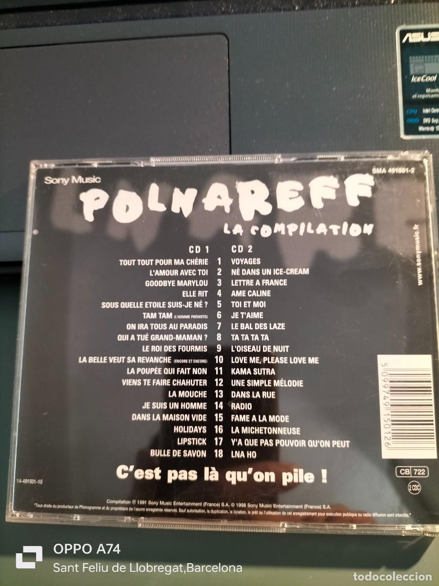 CDs de m&uacute;sica: RAR 2 CDS. POLNAREFF. LA COMPILATION - Foto 2