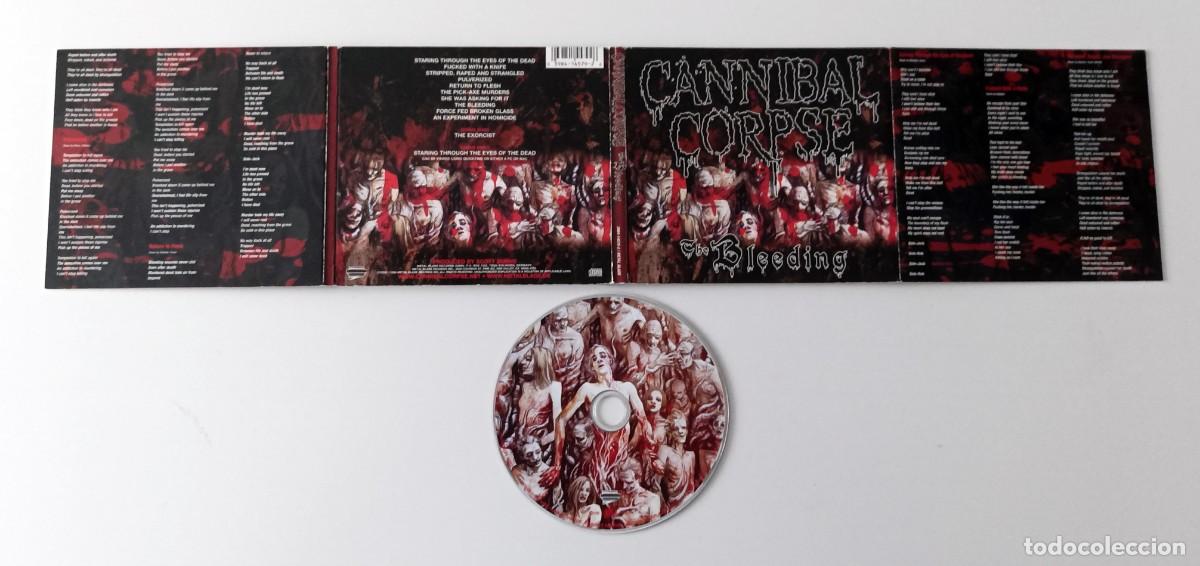 CDs de m&uacute;sica: CD DIGIPACK CANNIBAL CORPSE - THE BLEEDING - Foto 3