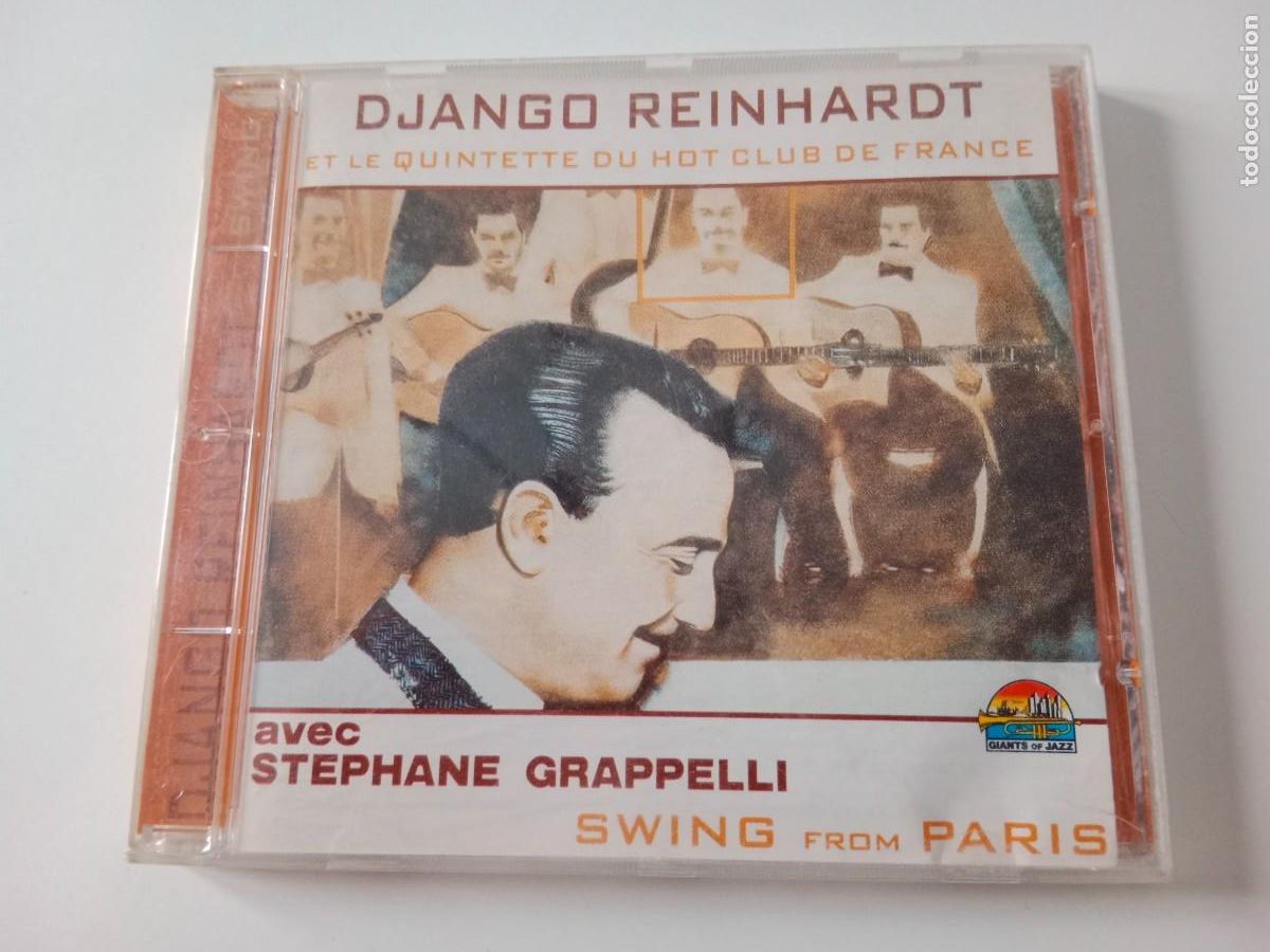 CDs de m&uacute;sica: OFERTA 3X2 CD DJANGO REINHARDT AVEC STEPHANE GRAPPELLI - SWING FROM PARIS - Foto 1