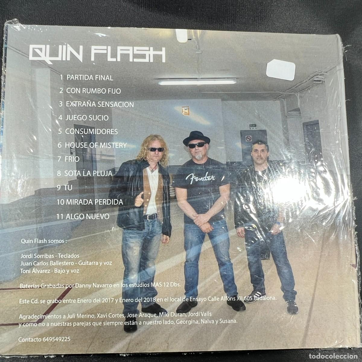 CDs de m&uacute;sica: QUIN FLASH - PARTIDA FINAL - ESTUCHE PRECINTADO -CD - Foto 2