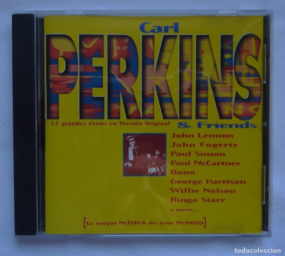 CDs de m&uacute;sica: CARL PERKINS & FRIENDS / 12 GRANDE EXITOS / 1998 / CD - Foto 1