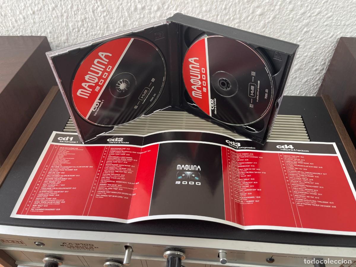 CDs de m&uacute;sica: Maquina 2000 4 x cd Dance - Foto 3