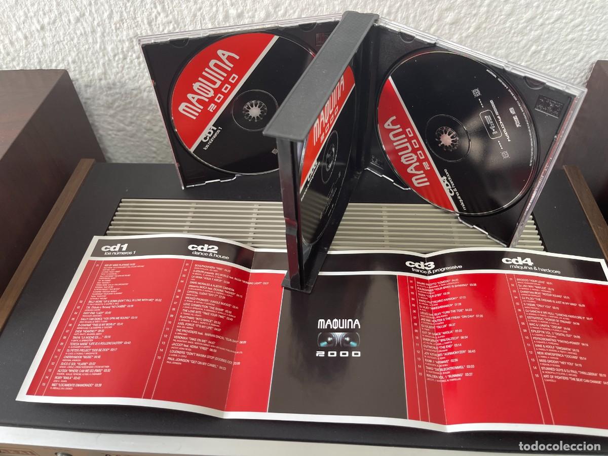 CDs de m&uacute;sica: Maquina 2000 4 x cd Dance - Foto 4
