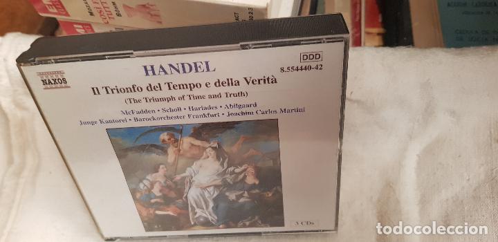 CDs de m&uacute;sica: HANDEL 3 DIS. - Foto 1