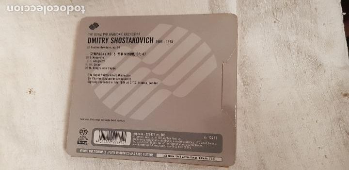 CDs de m&uacute;sica: SHOSTAKOVICH 1DIS. - Foto 2
