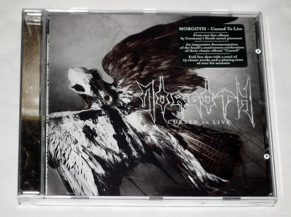 CDs de m&uacute;sica: CD MORGOTH - CURSED TO LIVE - Foto 1