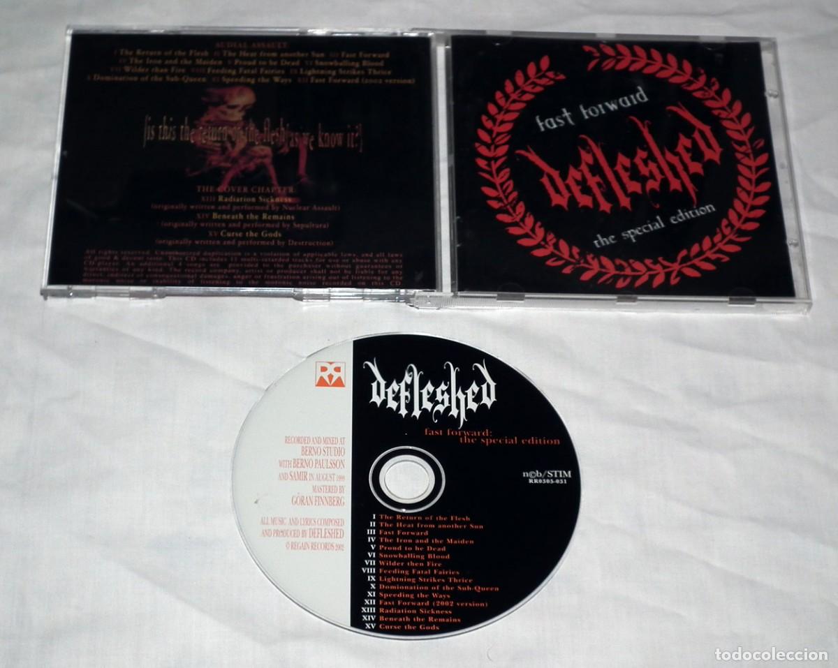 CDs de m&uacute;sica: CD DEFLESHED - FAST FORWARD, THE SPECIAL EDITION - Foto 2