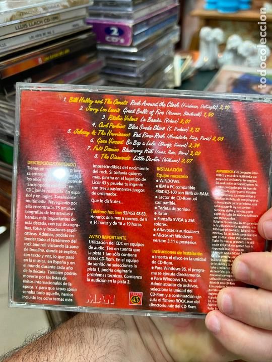 CDs de m&uacute;sica: CD LA GRAN ENCICLOPEDIA DEL ROCK 50 - Foto 2