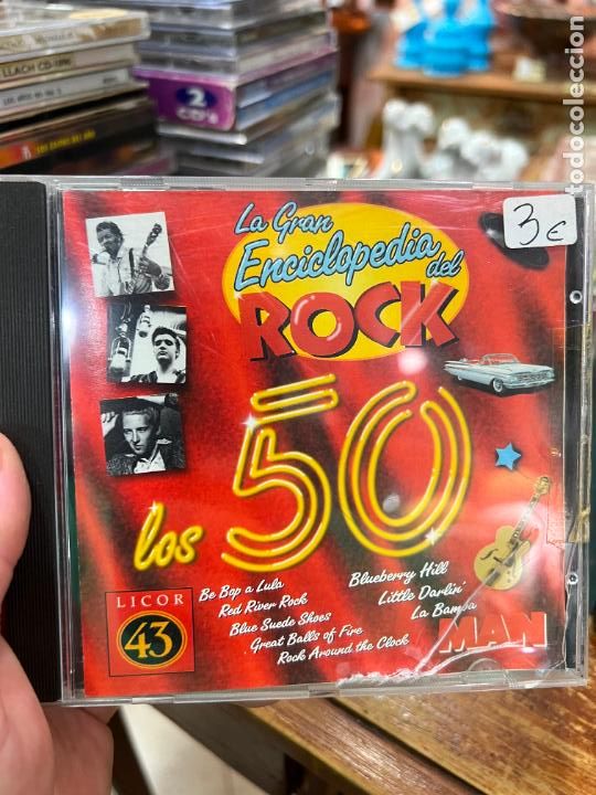 CDs de m&uacute;sica: CD LA GRAN ENCICLOPEDIA DEL ROCK 50 - Foto 1